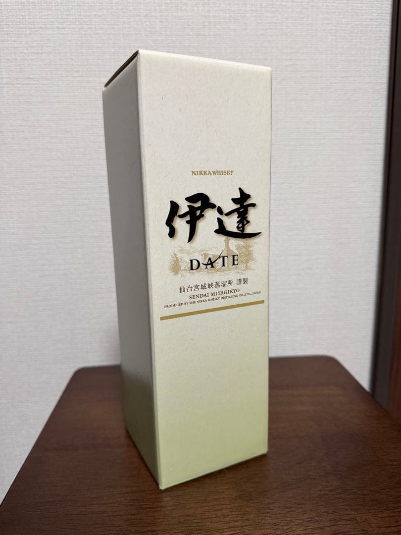激レア本物　ニッカ　伊達　宮城県限定　ブレンデッドウイスキー　700ml 箱付き