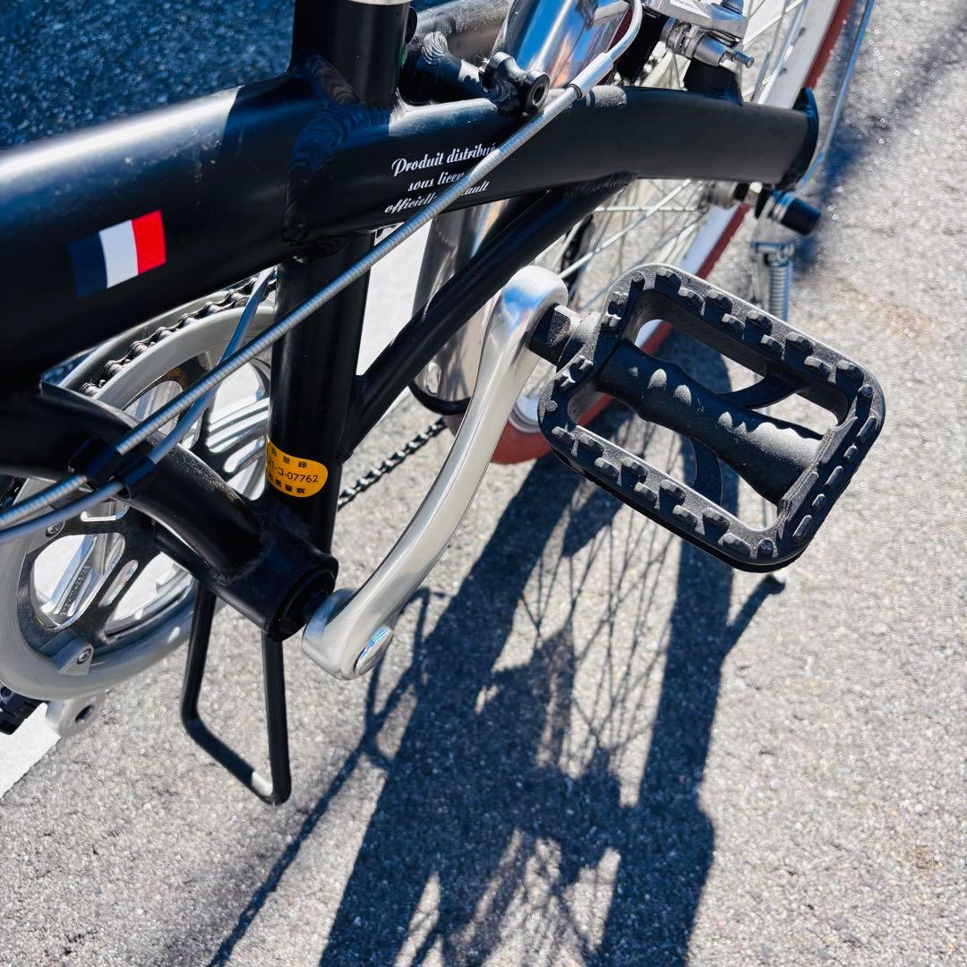 RENAULT 折りたたみ自転車 ブラック