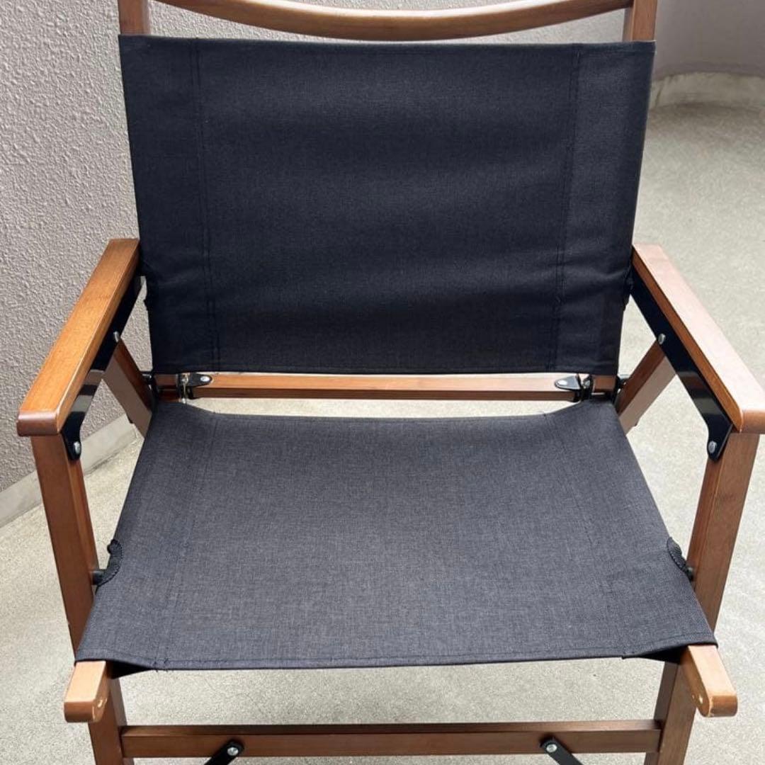 BUNDOK(バンドック) ロースタイル チェア ブラック　2個セット