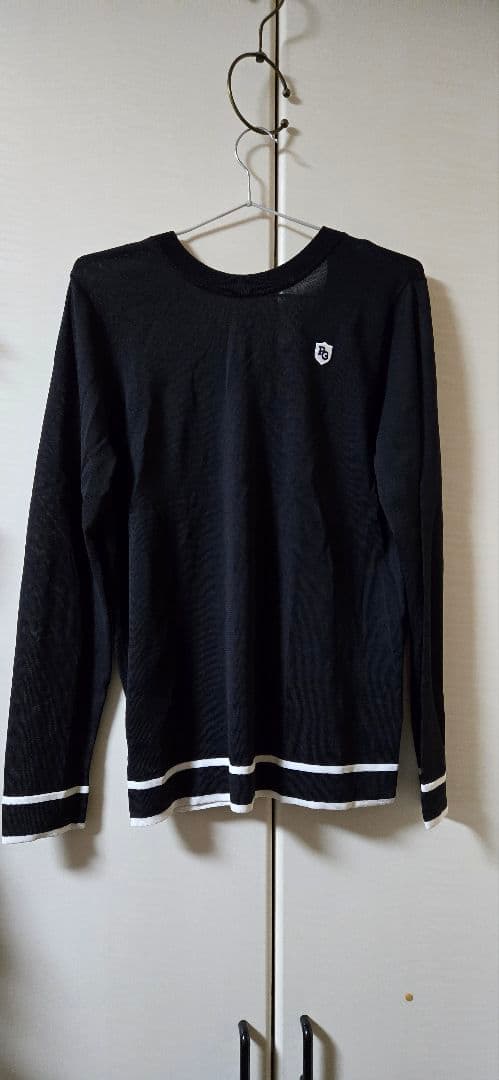 パーリーゲイツの新品未使用タグ付き クルーネック ニットプルオーバー