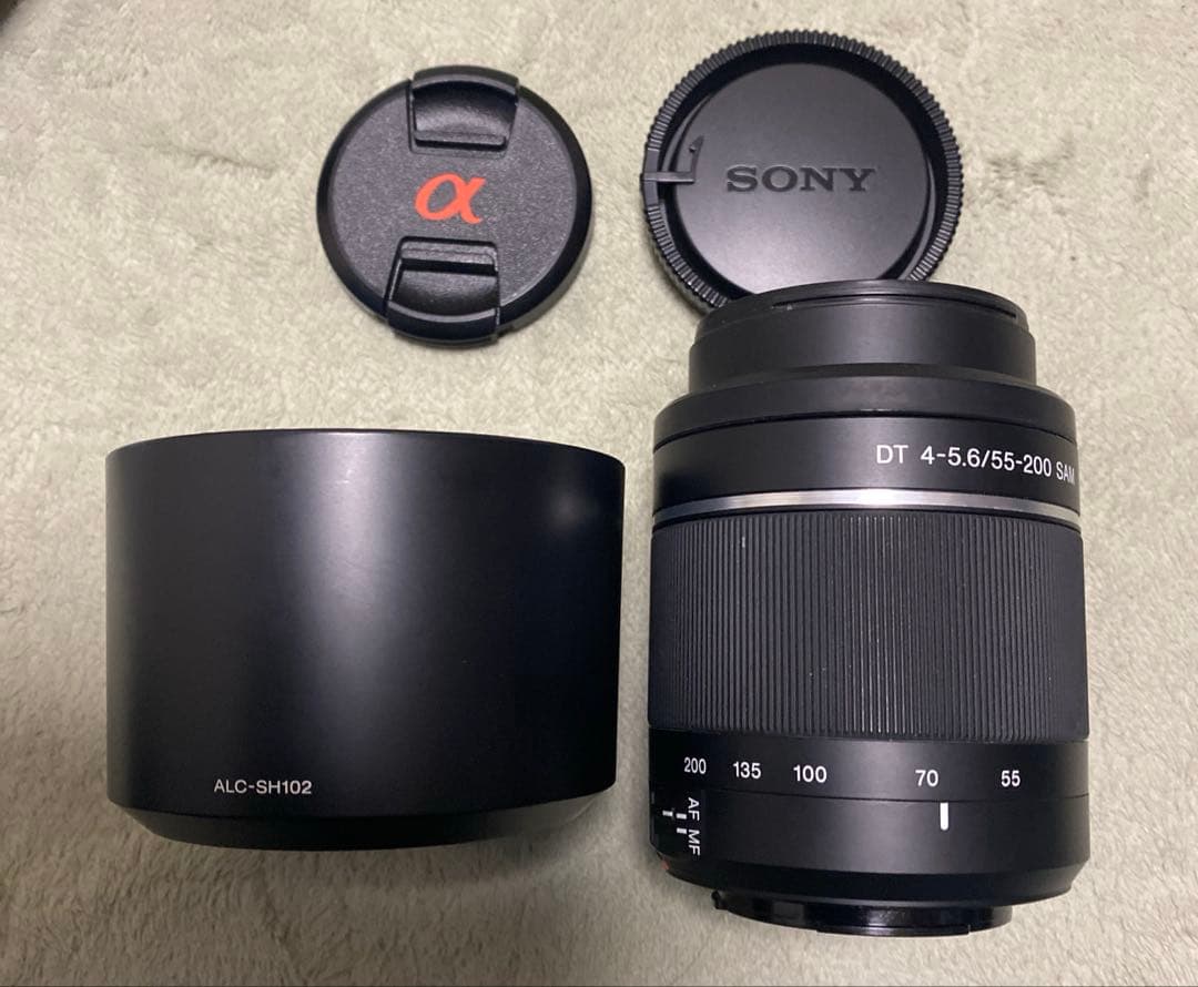 値下げ シャッター回数1197回 SONY α58 SLT-A58Wズームセット