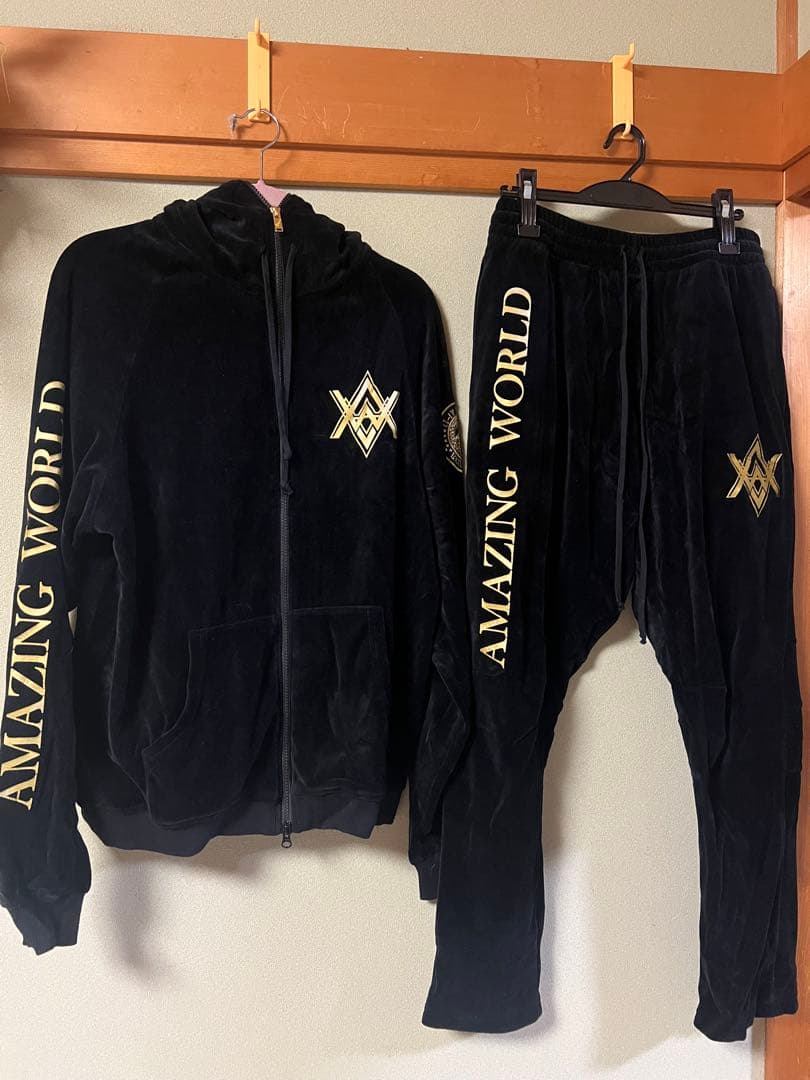 24karats EXILE ベロアジャージ セットアップ 上下 完売品L