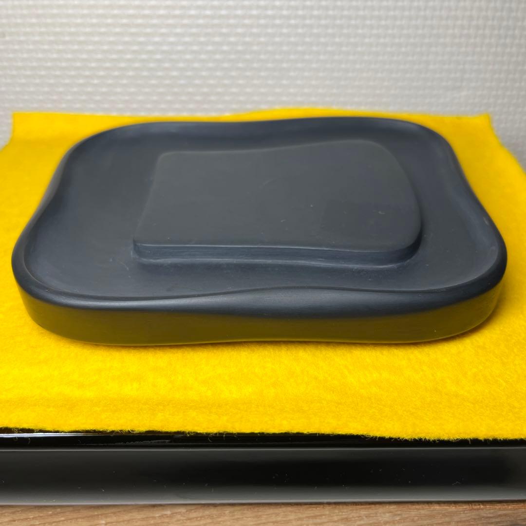 ⭕️まりちゃん⭕️ 雨畑硯　新品　芳龍閣硯舗鑑製　深澤勝左衛門　特殊彫刻作品