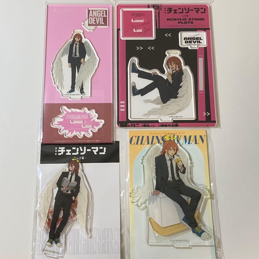 劇場版『チェンソーマン　レゼ篇』 アクリルスタンド　天使の悪魔　4点