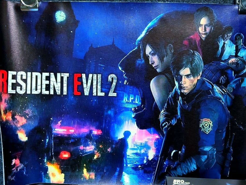 CAPCOM.[バイオハザード②(クレア＆バーキン＆ジオラマ台座)]