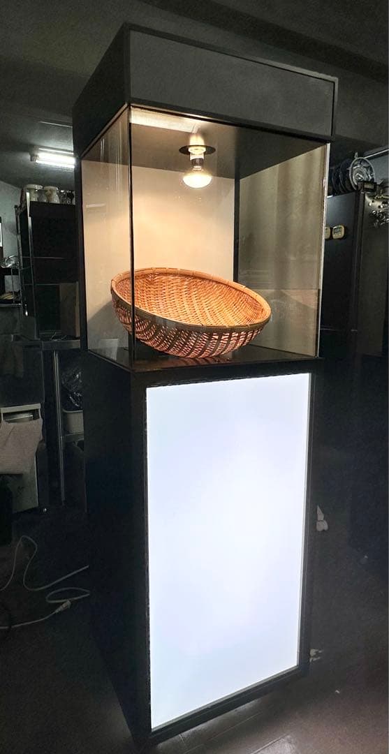 【(注)大阪市内限定配送込み価格】 レア！ 特注品 実演 販売 台 什器 屋台