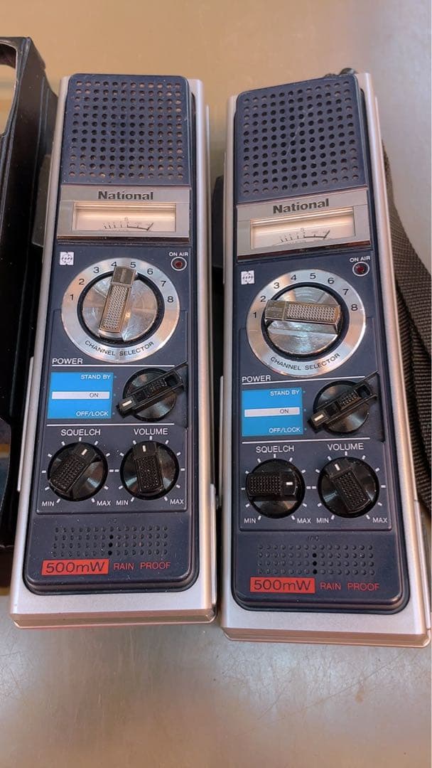 National TR-1000 RJ-480Dトランシーバー 2台セット動作品