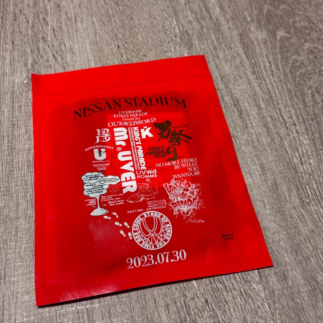 【新品】UVERworld：グローブ 男祭り2023