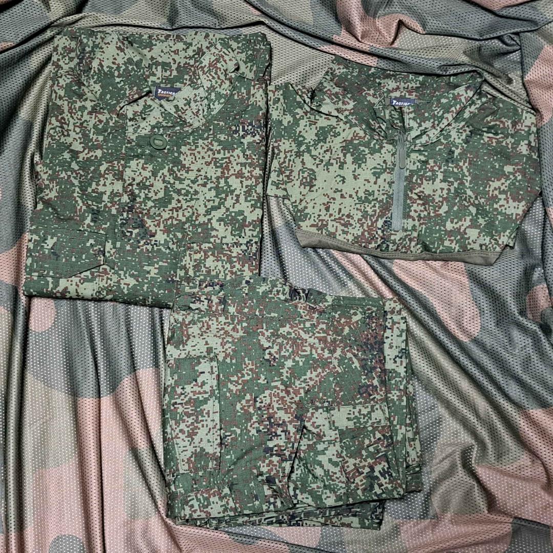 EMR迷彩 コンシャツ パンツ ジャケット 3点セット ロシア軍 Mサイズ