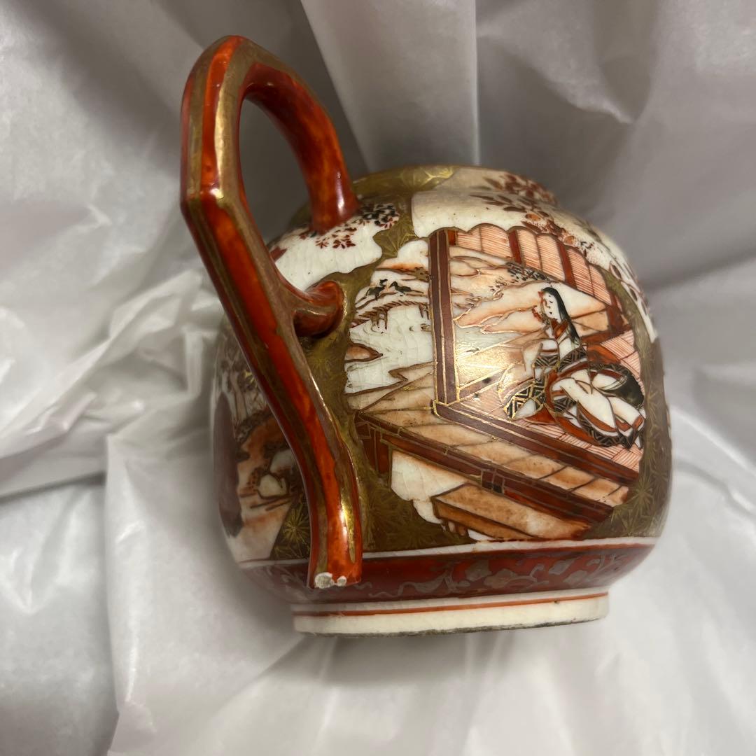 大日本九谷星山　里帰り　シュガーポット