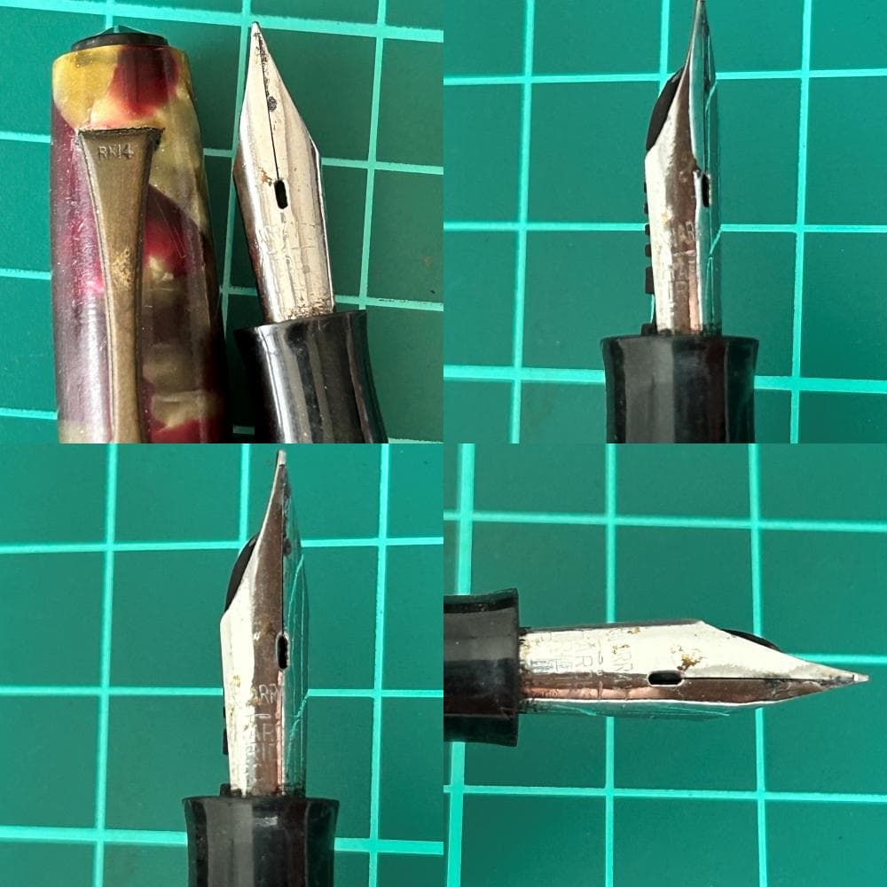 RK14　PARKER　PLATINUM等　当時物　希少ペン　大量まとめセット