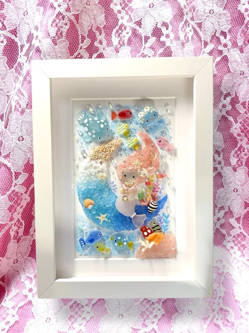 海のお月様 人魚姫 インテリア 自然 海 アクアリウム