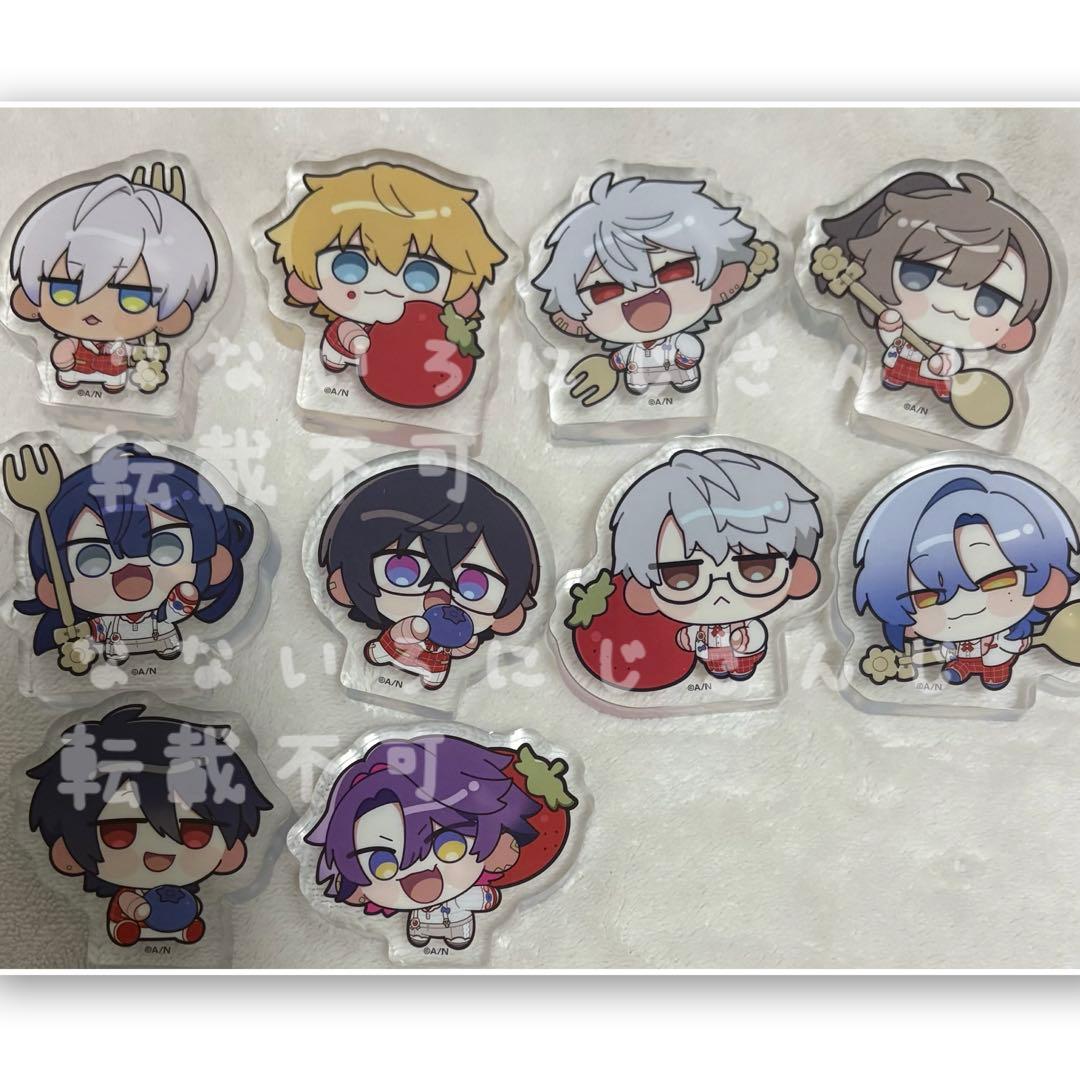 withcake にじさんじ８周年 アクリルブロック葛葉渡会雲雀エクスアルビオ叶