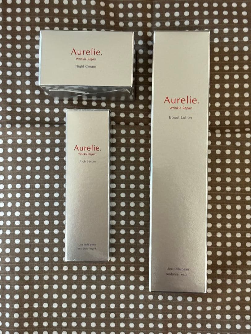 新品未開封　Aurelie オレリー　スキンケア3点セット