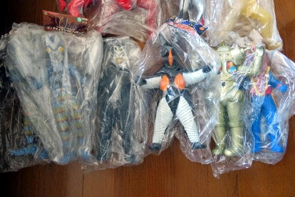 ウルトラ兄弟と怪獣のビッグフィギュア（非売品・未使用品）超レア