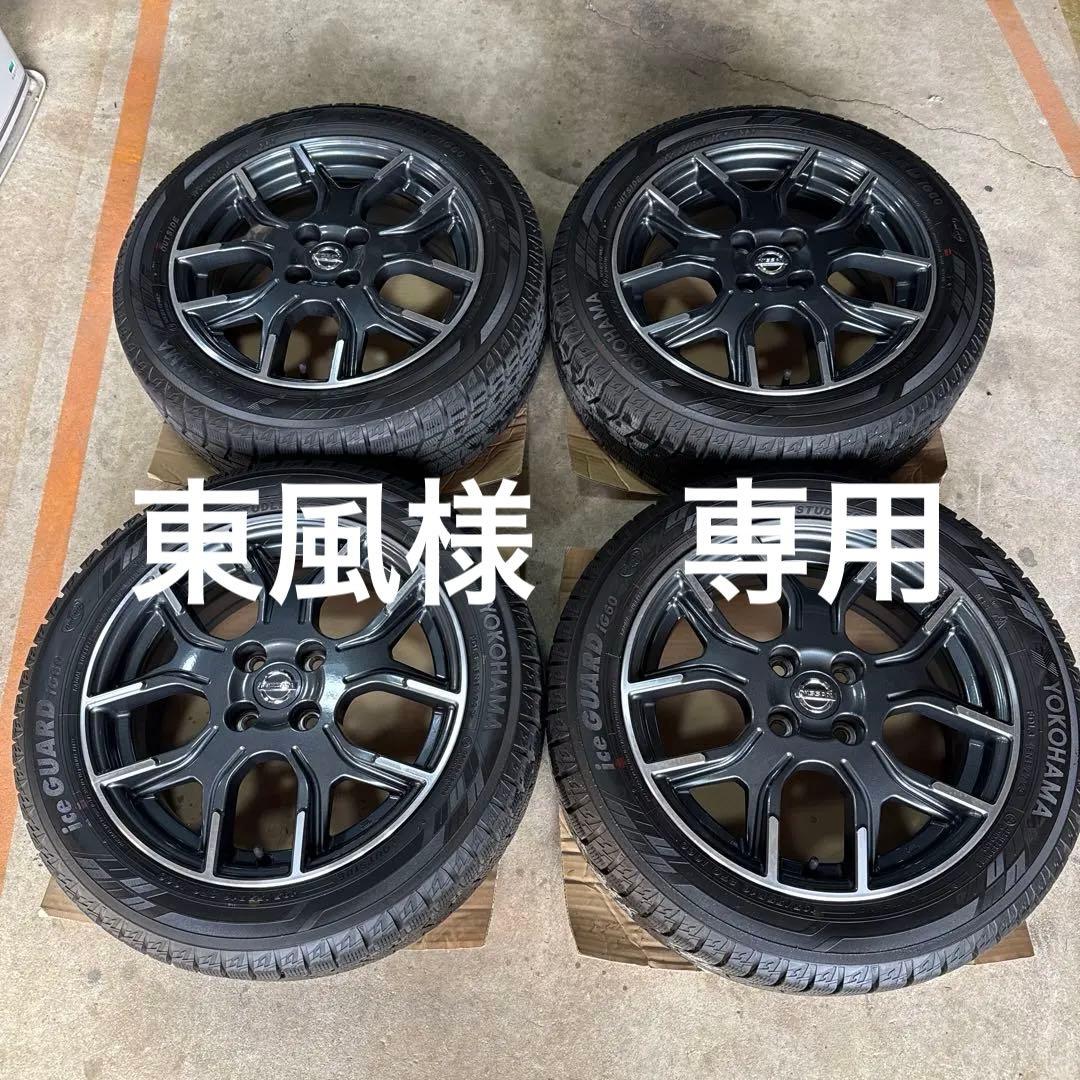 195/55R16 ノートニスモ純正　冬タイヤ付きアルミホイール