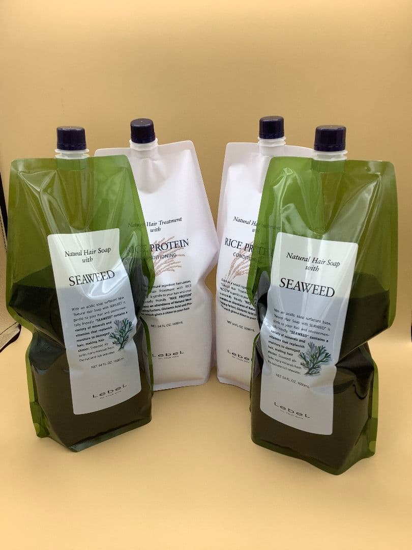 ナチュラルヘアソープ＆トリートメント 1600ml 2セット