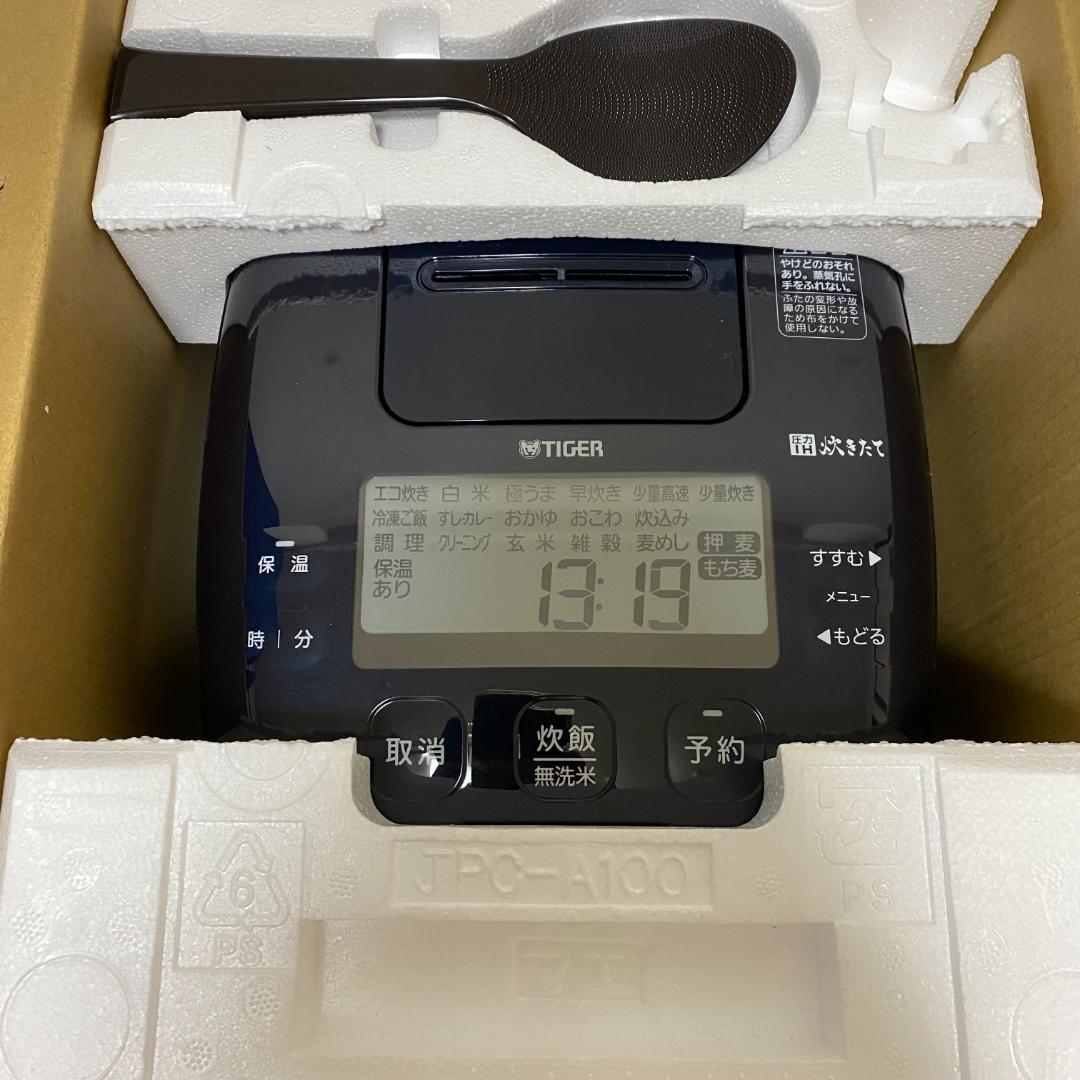 【店頭展示品】タイガー 圧力IH炊飯器5.5合炊き JPI-Y100KY