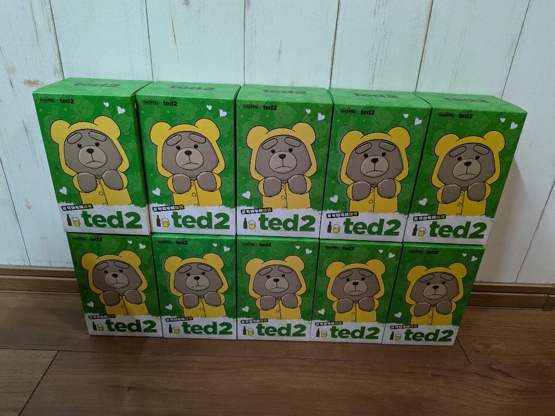 Ted2 Teddy Bear ぬいぐるみ　ペンダント 10個セット　未開封品