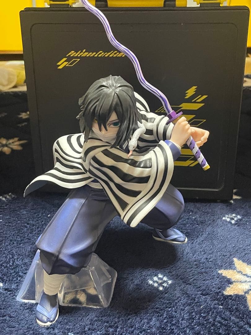 美品】一番くじ 鬼滅の刃 柱稽古　フィギュア　不死川実弥 伊黒小芭内 冨岡義勇