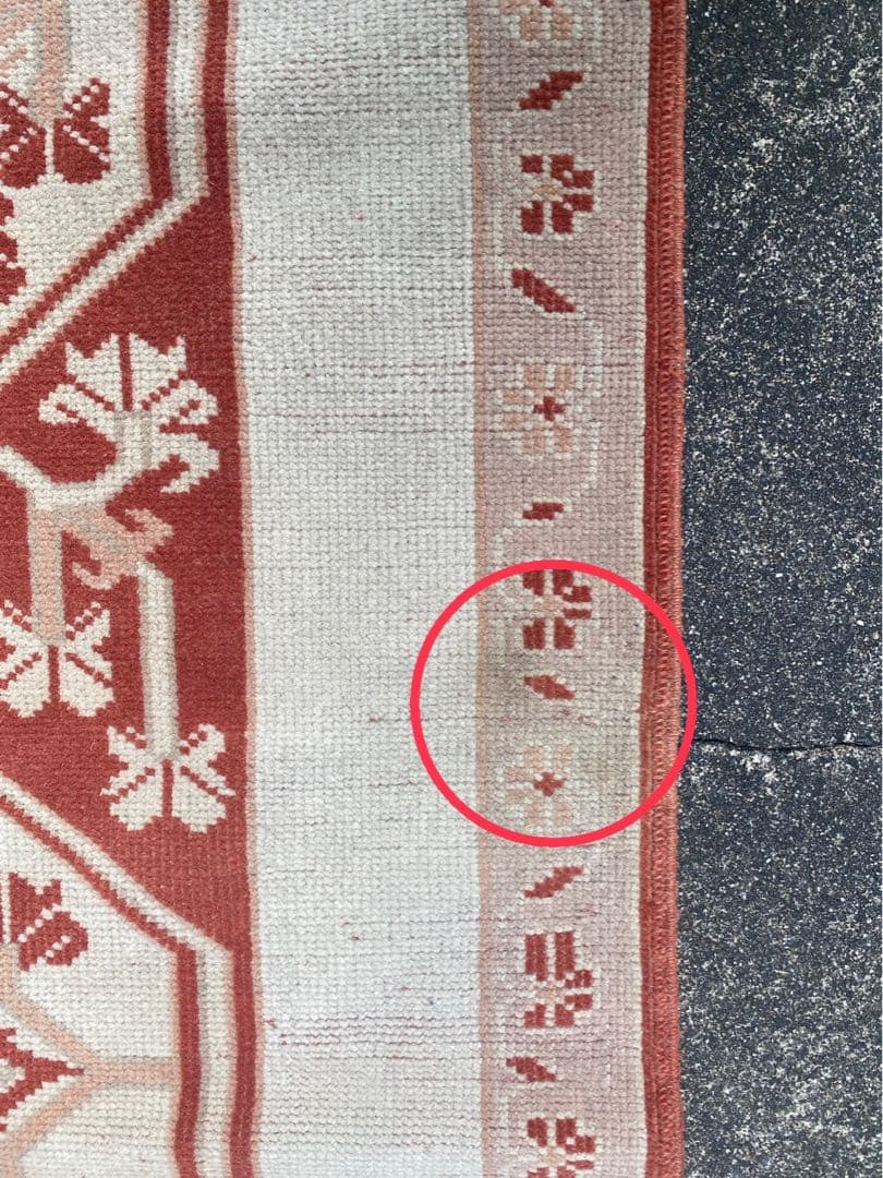 【KMZ】　ヴィンテージラグ　128×209 cm