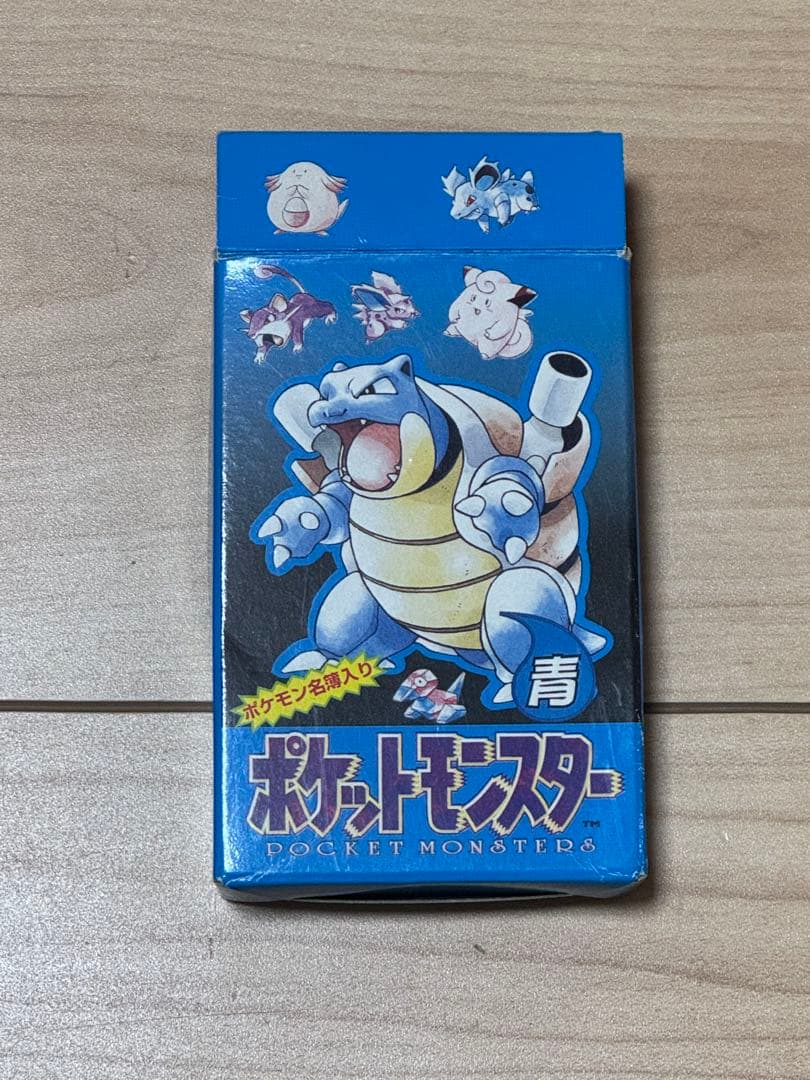 も*し様 ポケットモンスター 青 トランプ 1995年製