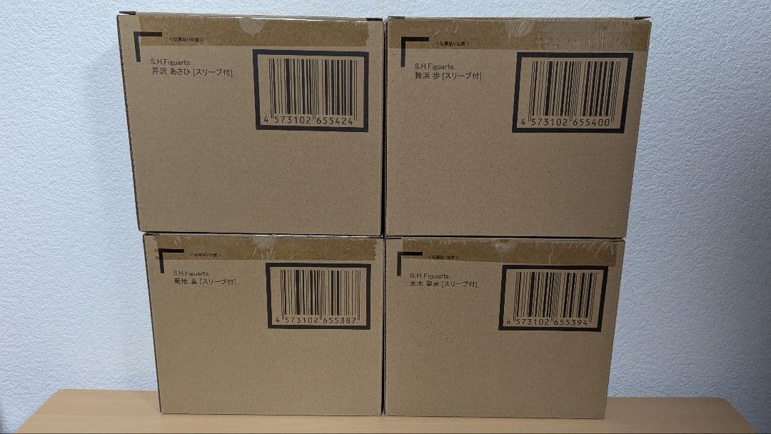 s.h.figuarts　アイドルマスター　4点