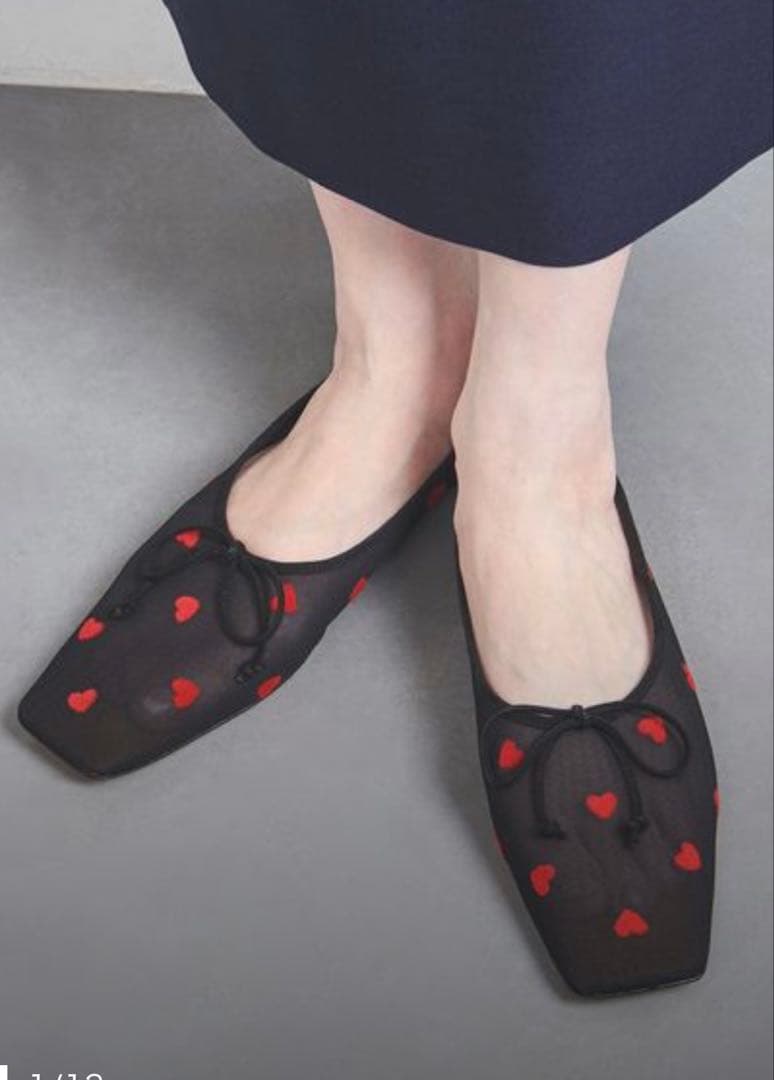 ＜PIPPICHIC＞HRT AMBER バレエシューズ