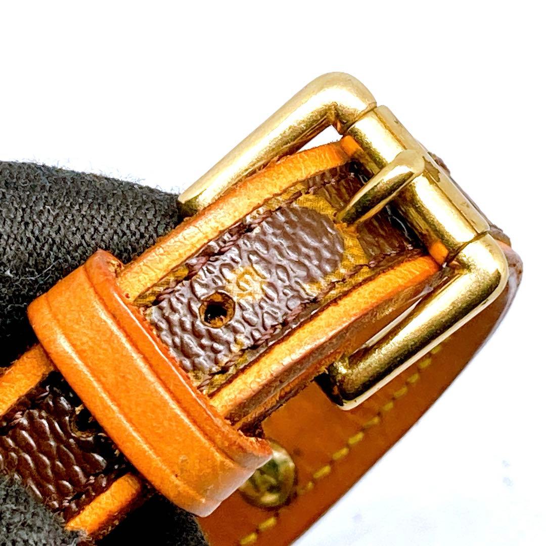 891 ルイヴィトン モノグラム　首輪　犬　猫　ペット用　コリエバクスター