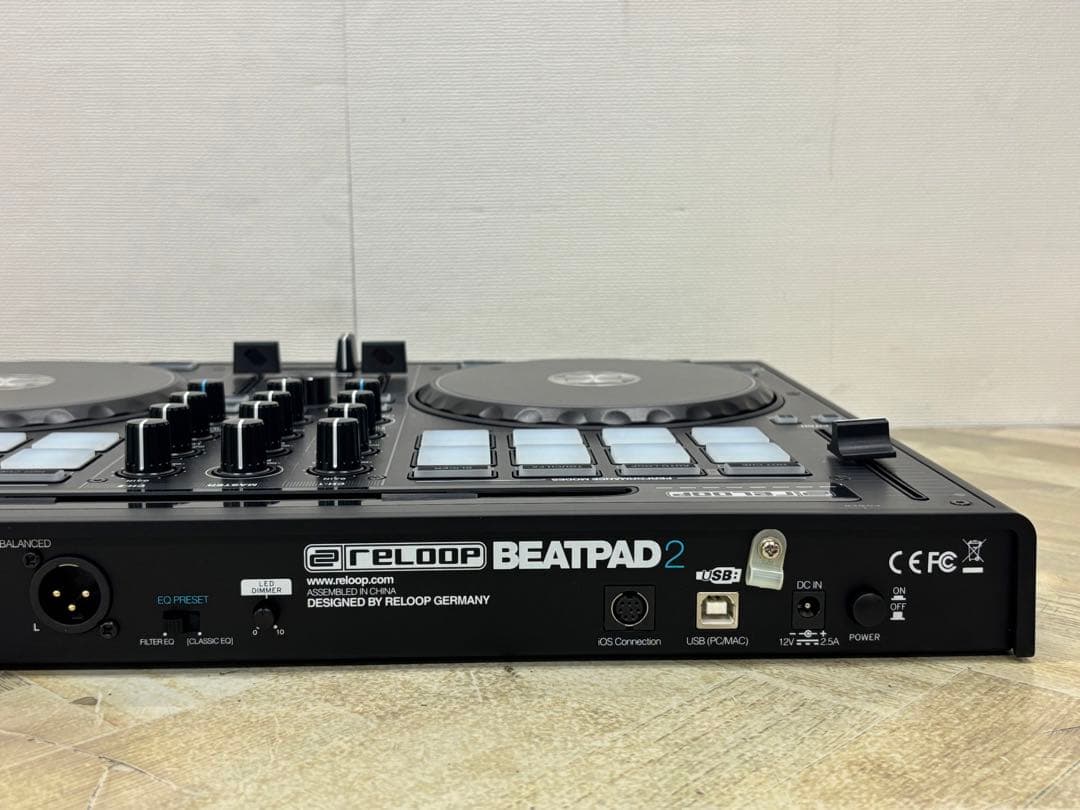 Reloop/PCDJコントローラ BEATPAD2 djay対応