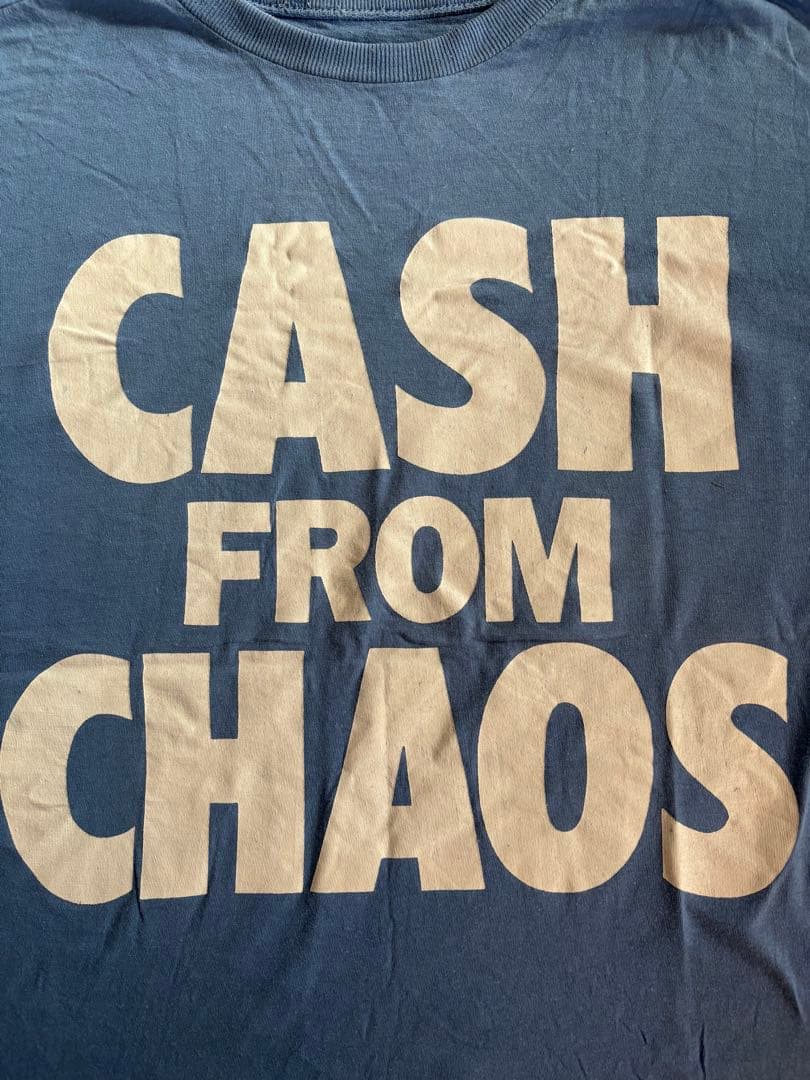 希少　80s CASH FROM CHAOS Tシャツ