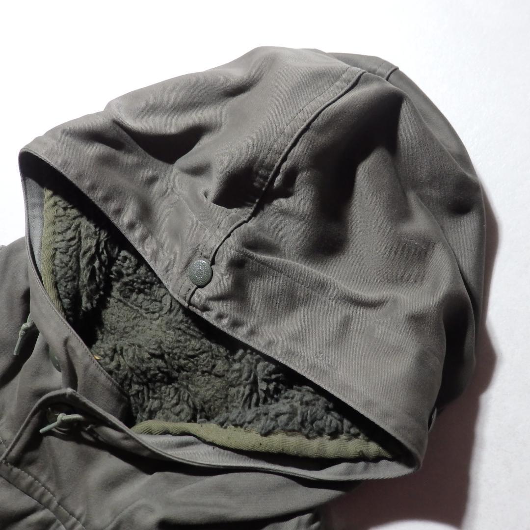 80s フランス軍 F2パーカー ライナー付 88Lマイクロパーカー