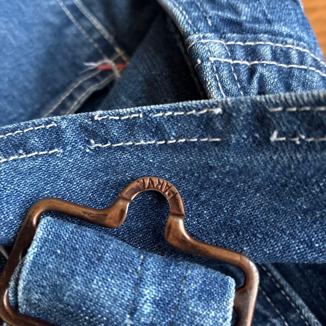 コメント値下げOK盾タグ40s pay dayオーバーオール