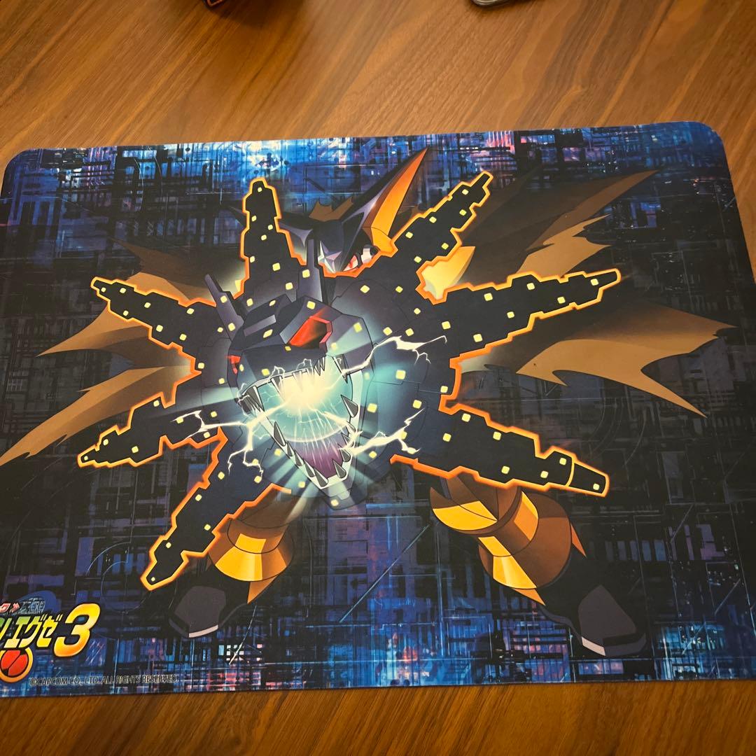 新古品ロックマンエグゼ フォルテGS ゴスペル　プレイマット