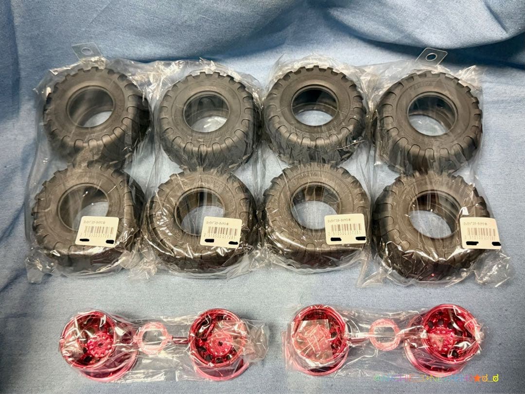 タミヤ★TLT-1 タイヤ2セット＆ホイール1セット★未開封★ラジコンカー