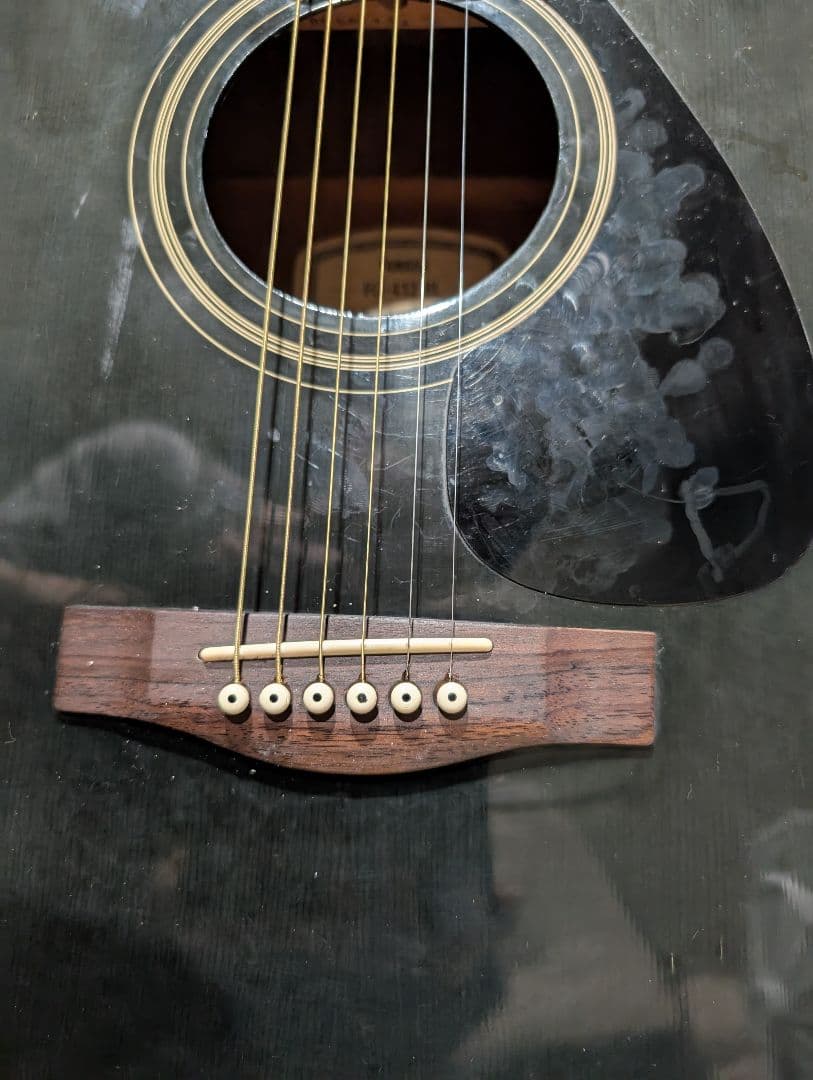 良音/YAMAHA　FG-412BL 改エレアコ　弦低め