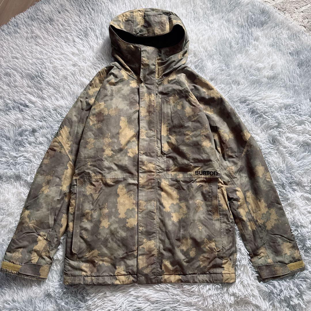 Burtonバートンスキーウェアスノーボードジャケットパーカーセット S 迷彩