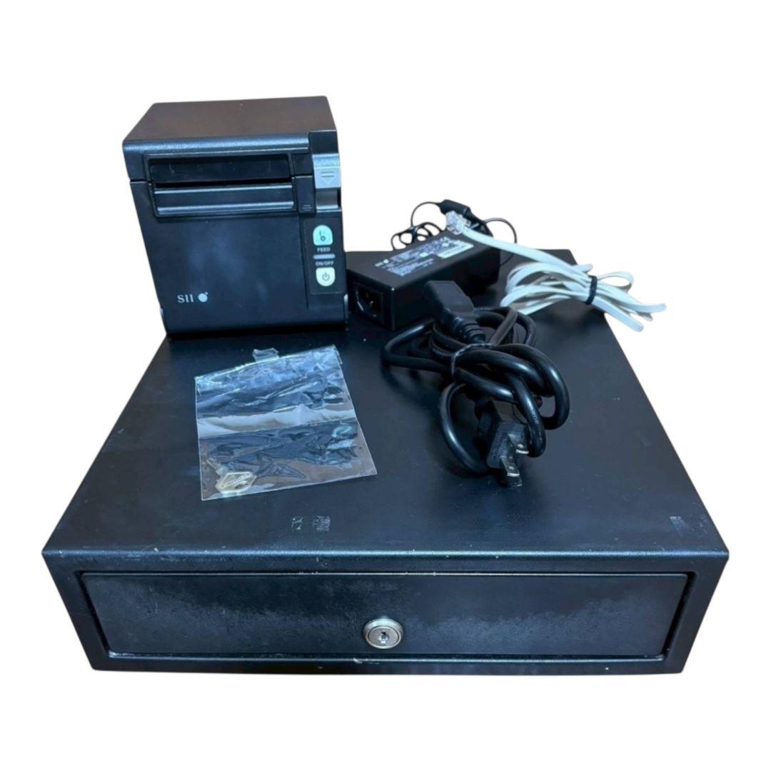 【動作品】Airレジ セイコー サーマルプリンター RP-D10 ドロアーセット