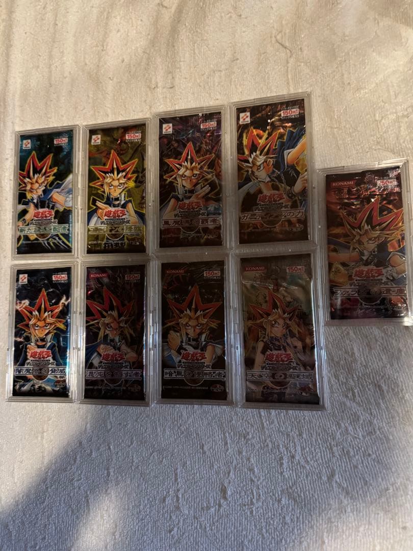 遊戯王　絶版　3期　未開封パックセット