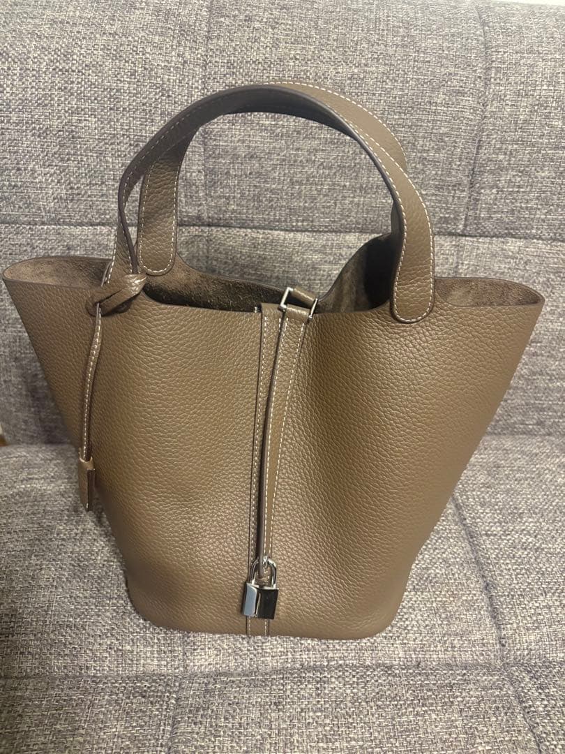 イマイバッグ ハンドバッグ バケツバッグ 本革 キューブバッグ Mサイズ