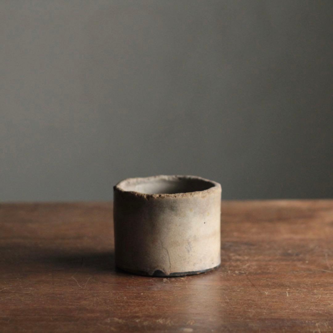 姿の佳い 瀬戸 火入 筒 オブジェ 古美術 古道具 アンティーク