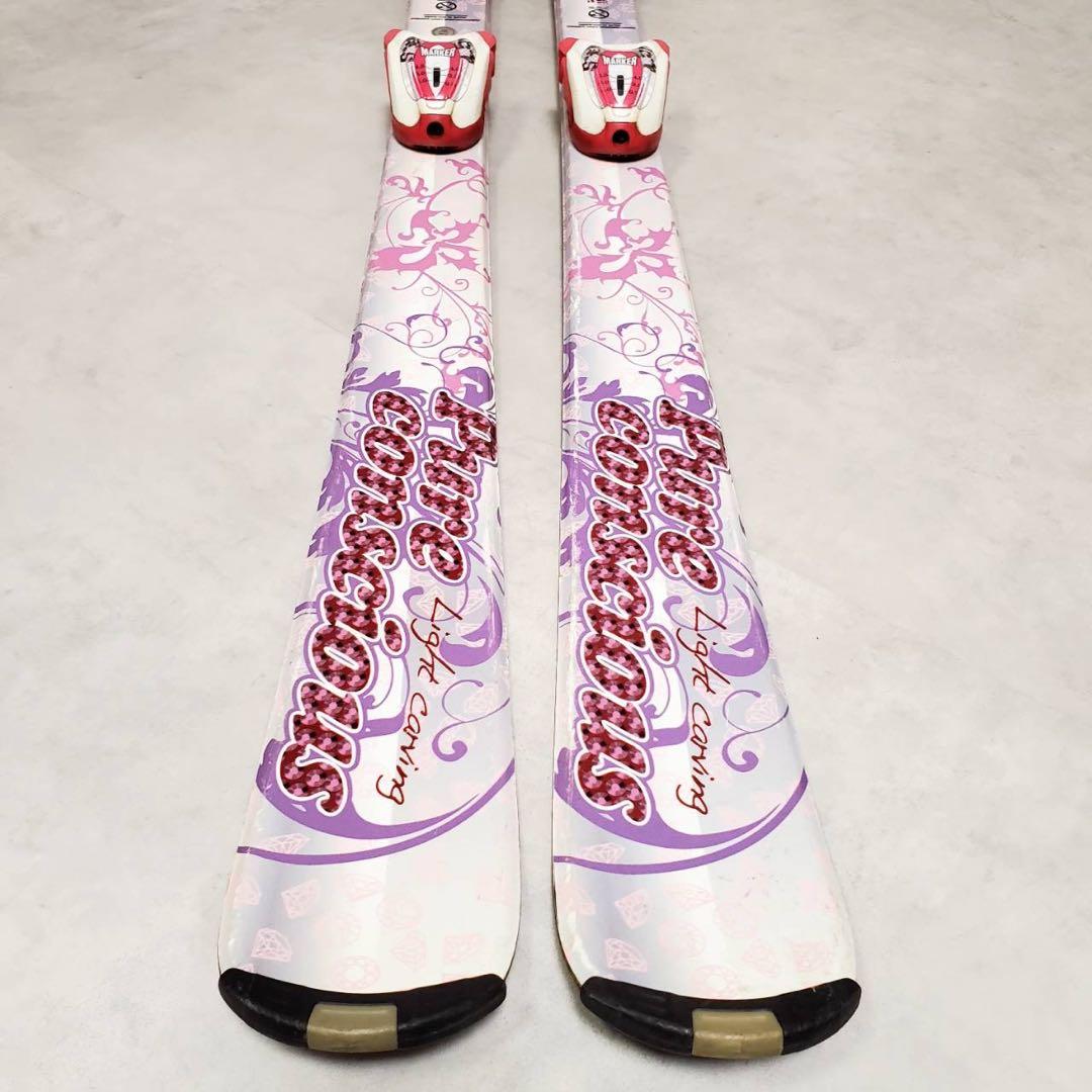 【スキー4点セット】Pure Conscious 130cm HELD 20cm