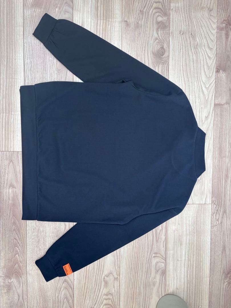 ラフロッグ　サーマルモックネックシャツ　ブラック　S