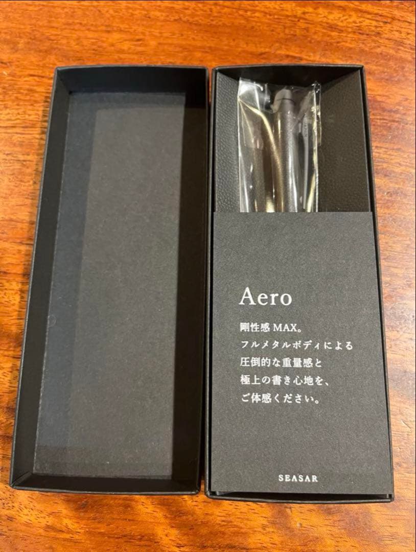 Aero 剛性感MAXシャープペン ダークブラウン　即発送