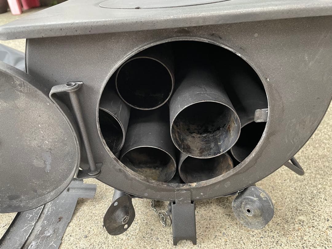 LandField 薪ストーブ 折り畳み 煙突 収納バッグ付