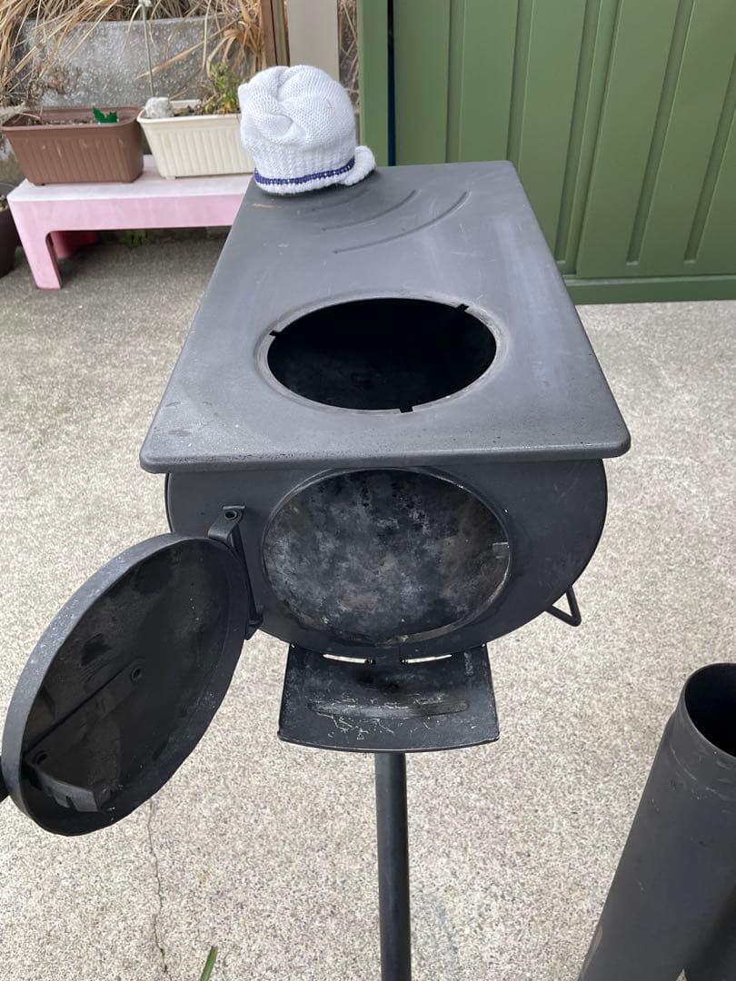 LandField 薪ストーブ 折り畳み 煙突 収納バッグ付