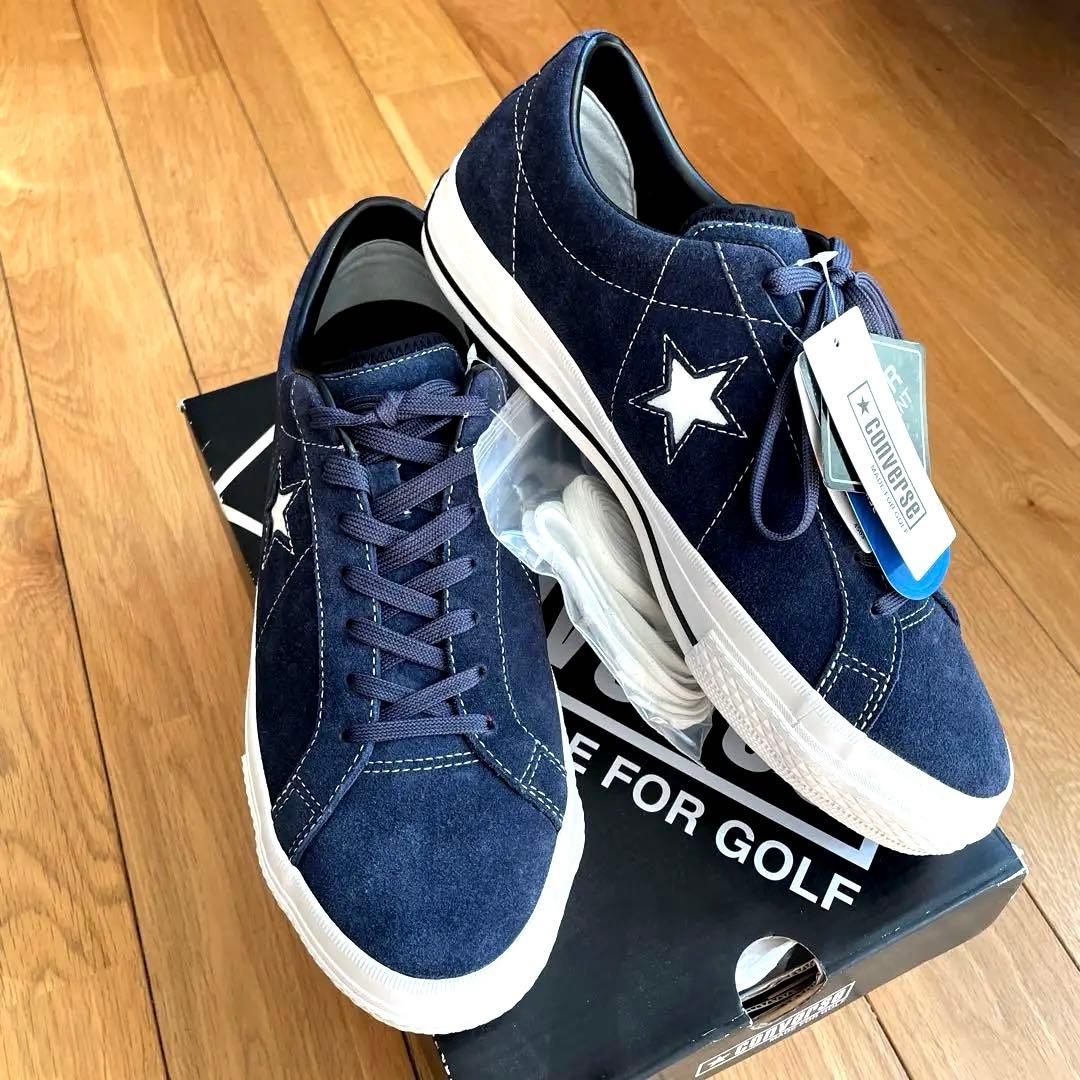 CONVERSE ONE STAR GF SUEDE ネイビー ワンスターゴルフ