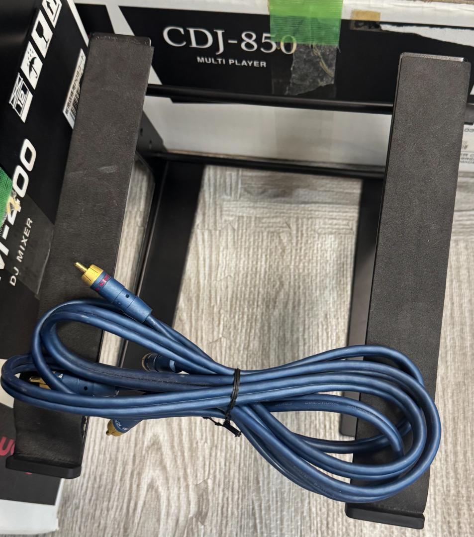 Pioneer DJM400箱ありCDJ850二台箱あり+EFX-500 おまけ