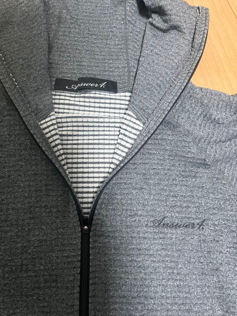 Answer4 パワーグリッド フルジップ フーディ Mサイズ