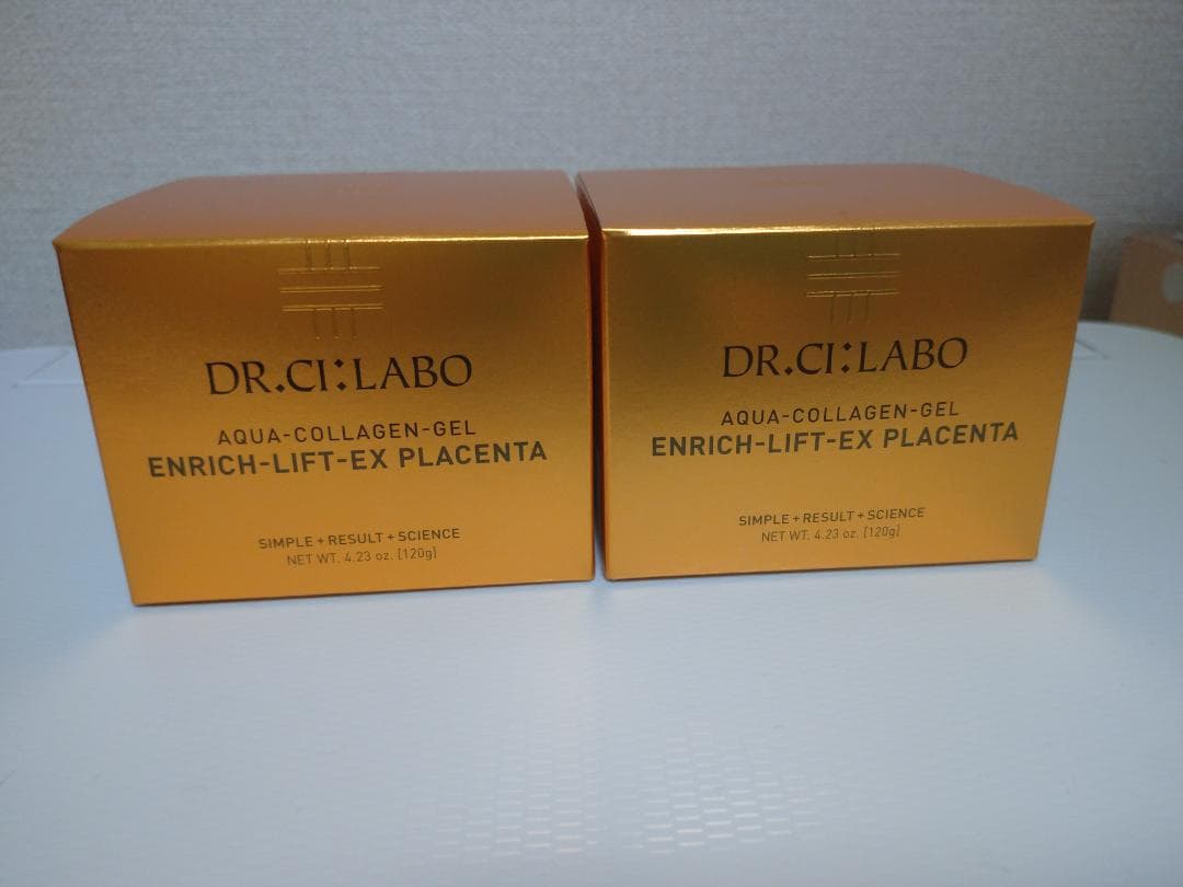 ドクターシーラボアクアコラーゲンゲルエンリッチリフトEXプラセンタ120g　2個